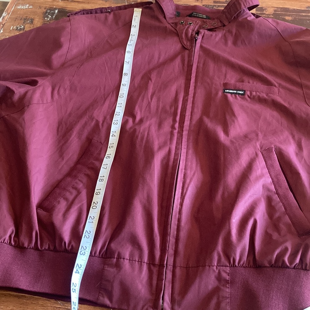 GUC Vintage Members Only Jacket men’s large - Picture 13 of 13
